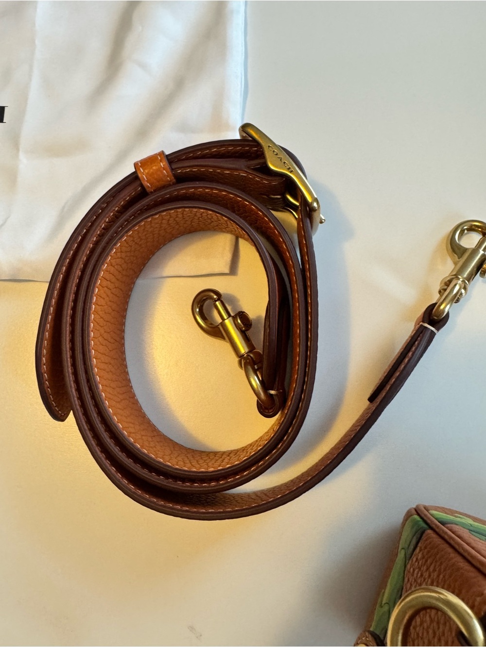 NWT Coach x Disney 100th Anniversary Mickey Mouse Caterpillar Flight Bag - Picture 12 of 13